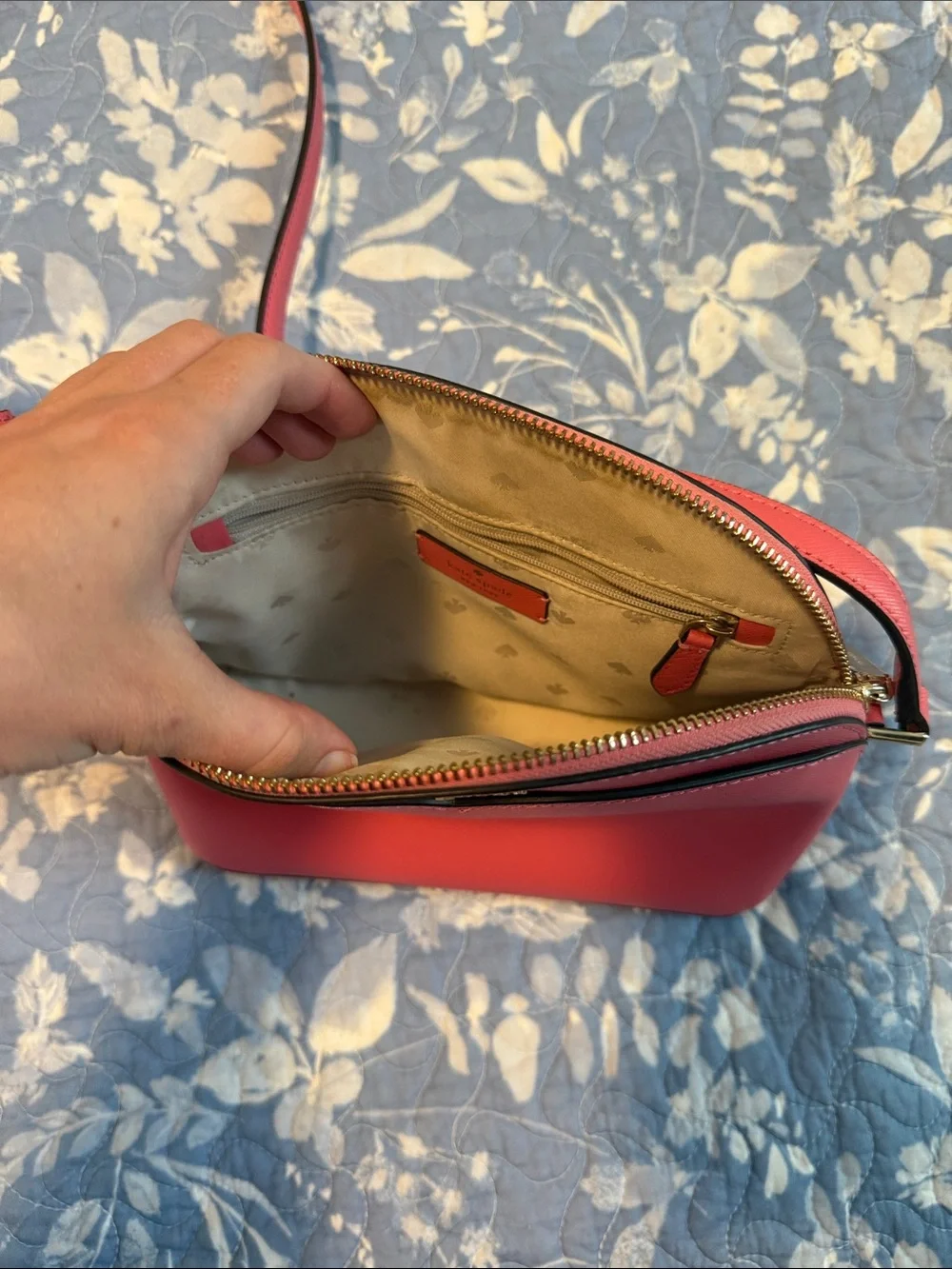 kate spade pink Dome Crossbody Bag